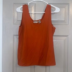 Chico’s burnt orange tank